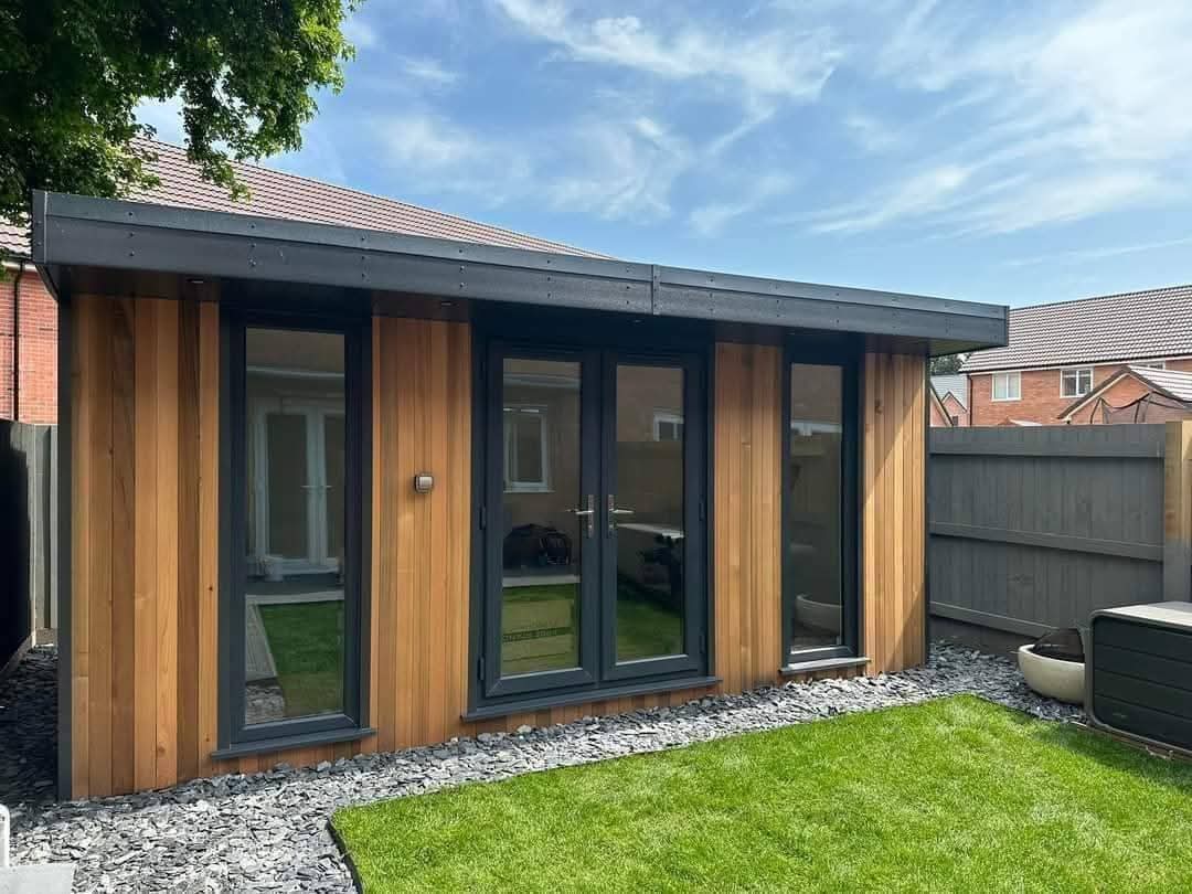 Garden room installation 8 by Scotland Garden Pods